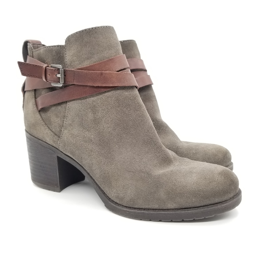Sam Edelman Hannah Belted Chelsea Booties Sz 8.5